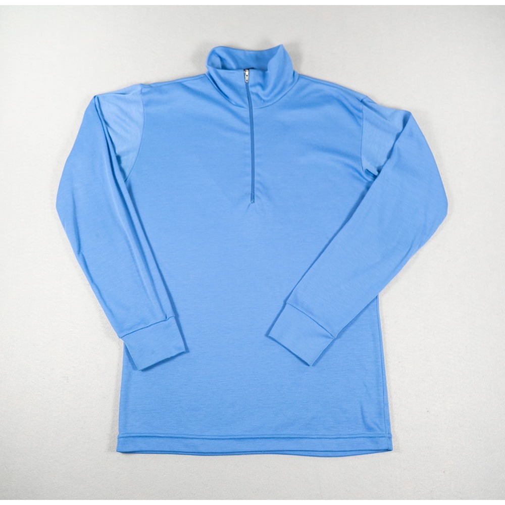 Vintage Patagonia Capilene 1/4 Zip Pullover Blue Small Made in USA Outdoor